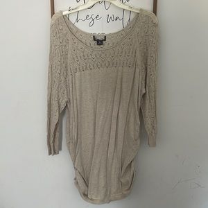 Womens maternity Motherhood 3/4 length sleeve sweater